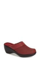 Women's Softwalk 'murietta' Clog N - Red