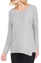 Women's Two By Vince Camuto Mixed Stitch Sweater - Grey
