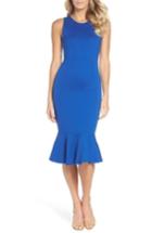 Women's Felicity & Coco Monrow Flutter Hem Midi Dress - Blue