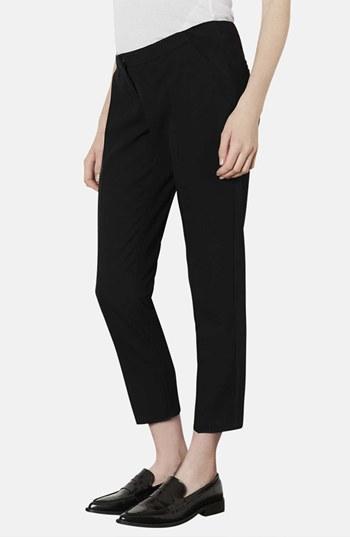 Topshop Cigarette Maternity Trousers Womens Black