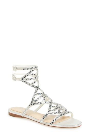 Women's Imagine Vince Camuto Rettle Embellished Sandal M - Ivory
