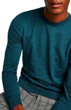 Men's Topman Classic Crewneck Sweater - Blue