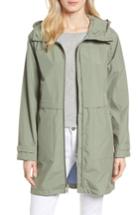 Women's Kristen Blake Pearl Cloth Hooded Jacket - Green
