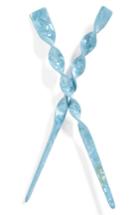 L. Erickson Twisted Hair Stick Pairs, Size - Blue