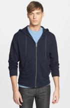 Men's James Perse Classic Zip Hoodie (m) - Blue