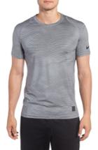 Men's Nike Fitted Athletic T-shirt - Grey