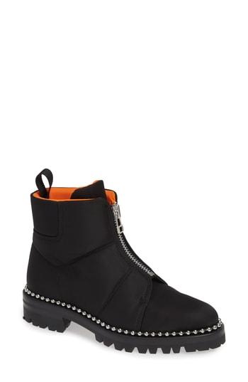 Women's Alexander Wang Cooper Studded Boot Us / 35eu - Black