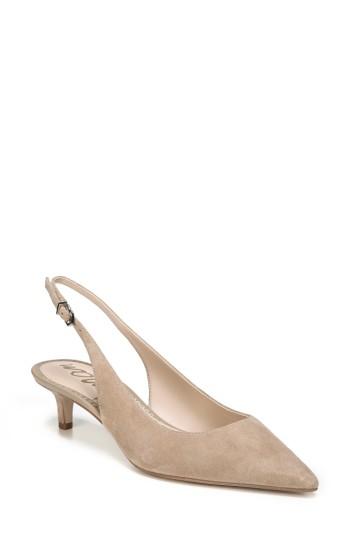 Women's Sam Edelman Ludlow Slingback Pump .5 M - Beige