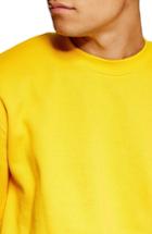 Men's Topman Tristan Sweatshirt - Yellow