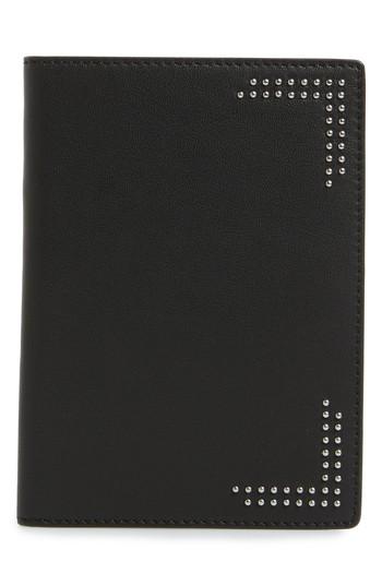 Mackage Studded Nappa Leather Passport Holder -