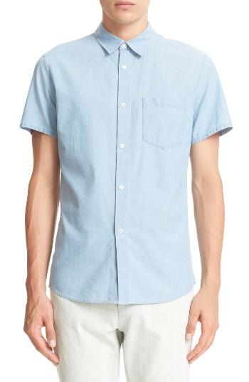 Men's A.p.c. Bryan Chambray Shirt