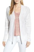 Women's Nic+zoe Open Breeze Cardigan - White
