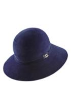 Women's Helen Kaminski Fur Felt Cloche - Blue/green