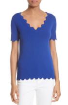 Women's Milly Scallop Top