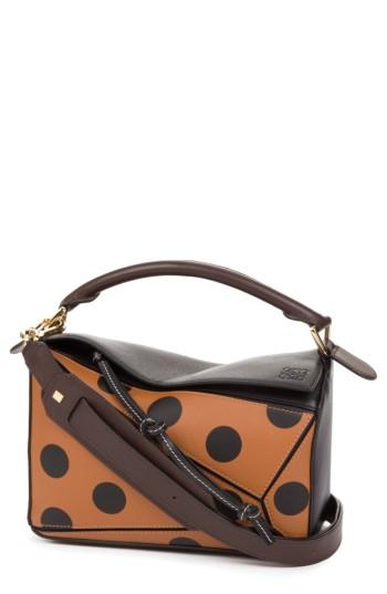 Loewe Puzzle Circles Calfskin Leather Bag -