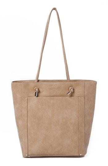Urban Originals Century Vegan Leather Tote - Beige