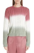 Women's Sies Marjan Dip Dye Cable Knit Sweater