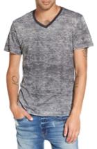 Men's The Rail Burnout V-neck T-shirt, Size - Black