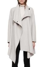 Women's Topshop Faux Fur Trim Puffer Jacket Us (fits Like 0-2) - Orange