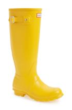 Women's Hunter Original Rain Boot, Size 11 M - Yellow