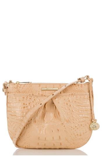 Brahmin Melbourne Tara Leather Crossbody Bag - Orange