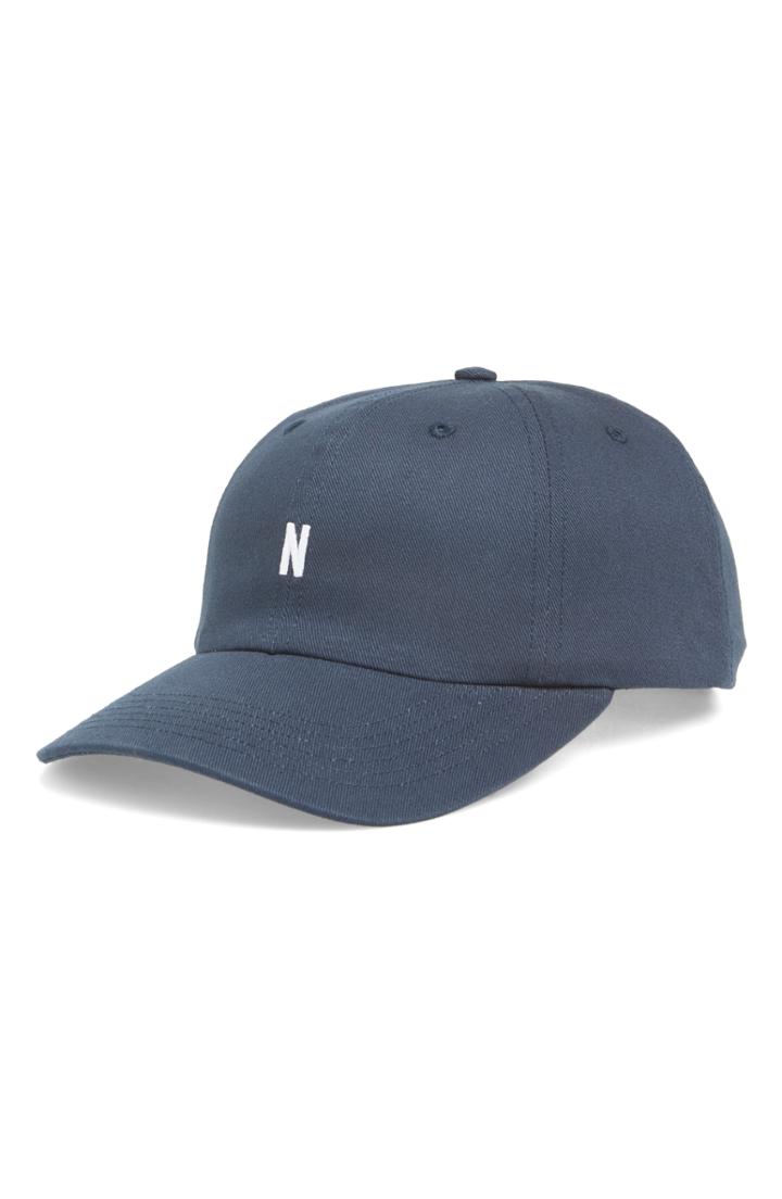 Men's Norse Projects Twill Ball Cap - Black