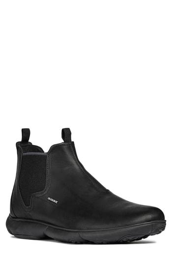 Men's Geox Nebula Mid Chelsea Sneaker Us / 39eu - Black