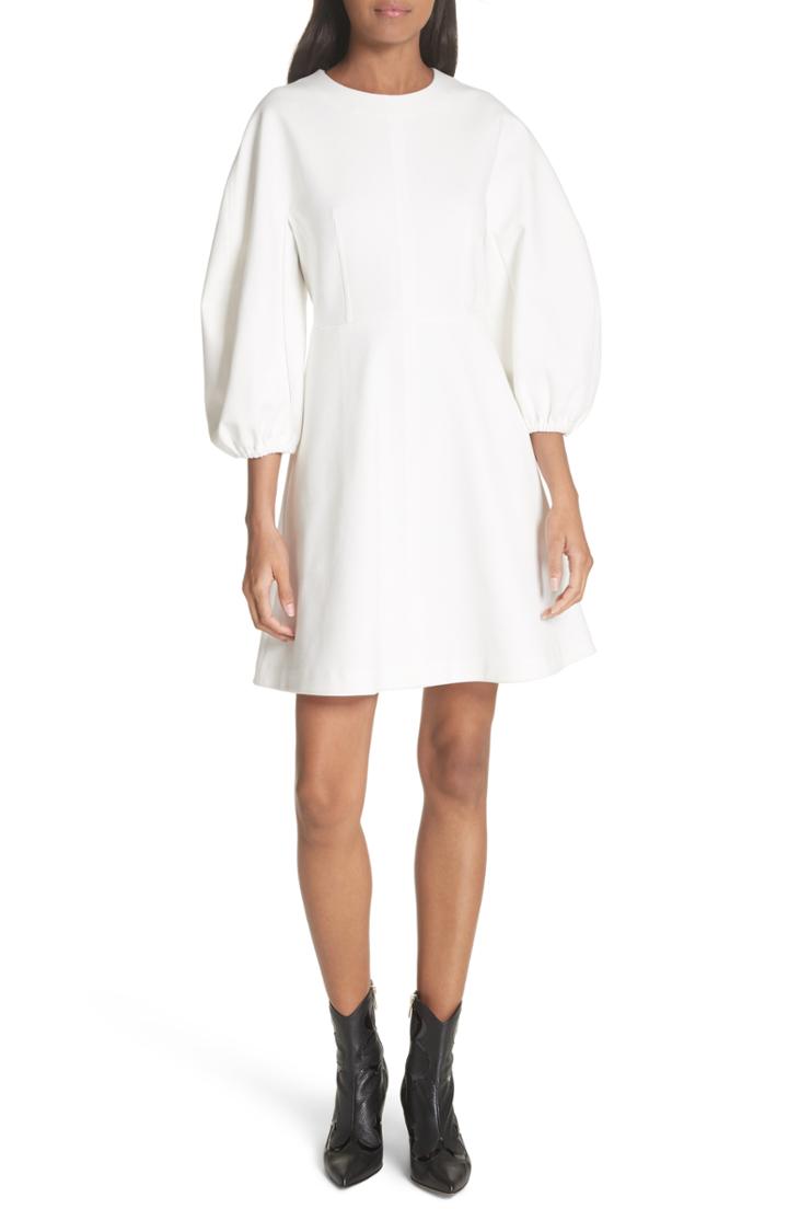 Women's Tibi Bond Stretch Knit Fit & Flare Dress