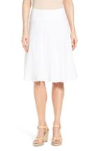 Women's Nic+zoe Summer Fling Linen Blend Skirt - White