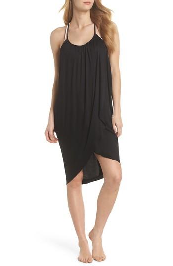 Women's Green Dragon California Core Pali Wrap Cover-up Dress - Black