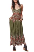Women's Free People Be My Baby Maxi Dress - Green