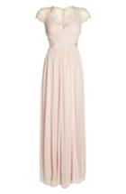 Women's Adrianna Papell Lace & Tulle Gown - Pink