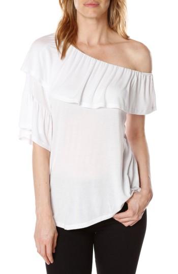 Women's Paige Pax One-shoulder Top - White