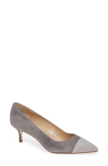 Women's Manolo Blahnik Bipunta Pointy Toe Pump Us / 35eu - Grey