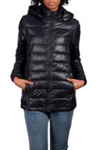 Women's Modern Eternity Lightweight Puffer Convertible 3-in-1 Maternity Jacket - Black