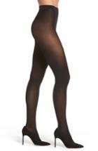 Women's Pretty Polly Cutout Back Tights, Size - Black