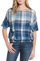 Women's Current/elliott The Elastic Top - Blue