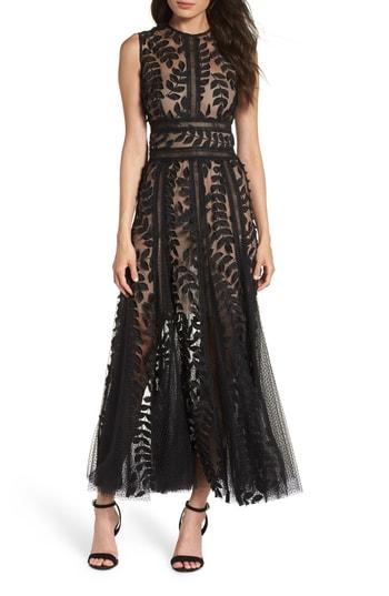 Women's Bronx And Banco Saba Fit & Flare Gown Us / 8 Au - Black