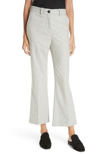 Women's Rag & Bone Libby Crop Flare Pants - Grey