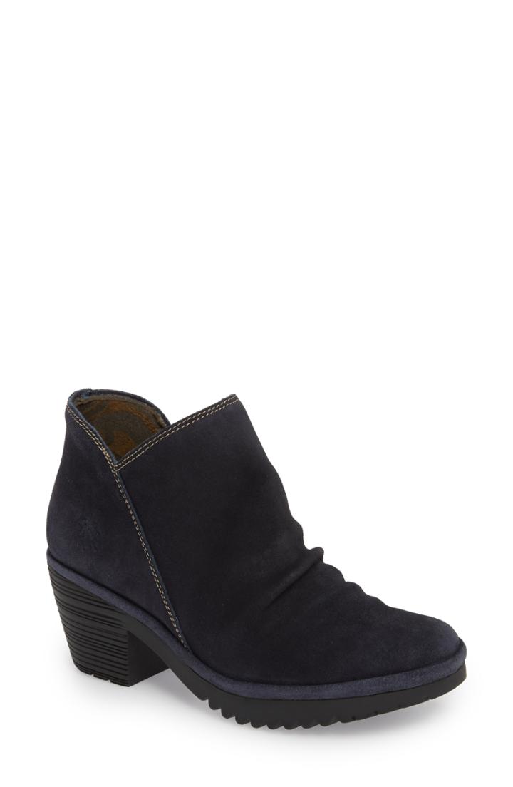 Women's Fly London Wezo Bootie -8.5us / 39eu - Blue