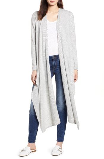 Women's Gibson Convertible Cozy Fleece Wrap Cardigan - Grey