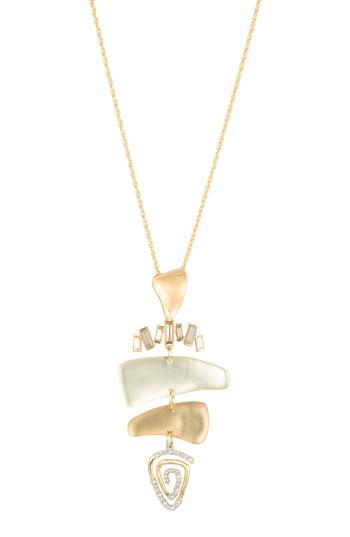 Women's Alexis Bittar Spiral Mobile Pendant Necklace