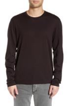 Men's James Perse Fine Gauge Crewneck Sweater (s) - Purple