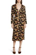 Women's Rachel Comey Uvalde Print Silk Jumpsuit - Black