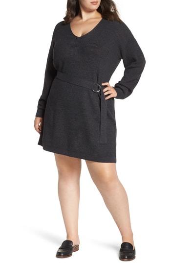 Women's Bp. Belted Sweater Dress