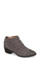 Women's Caslon Leon Wrapped Bootie M - Grey