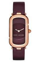 Women's Marc Jacobs 'the Jacobs' Leather Strap Watch, 39mm