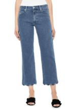 Women's Joe's Fashion Flare Wavy Hem Crop Jeans - Blue