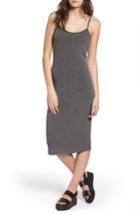 Women's Bp. Rib Knit Midi Dress, Size - Grey