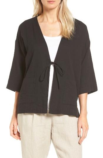 Women's Eileen Fisher Organic Cotton Kimono Jacket